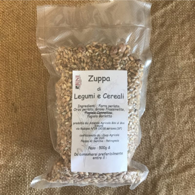 CER003 - Zuppa di legumi e cereali - PRODOTTI AGRITURISMO BINI
